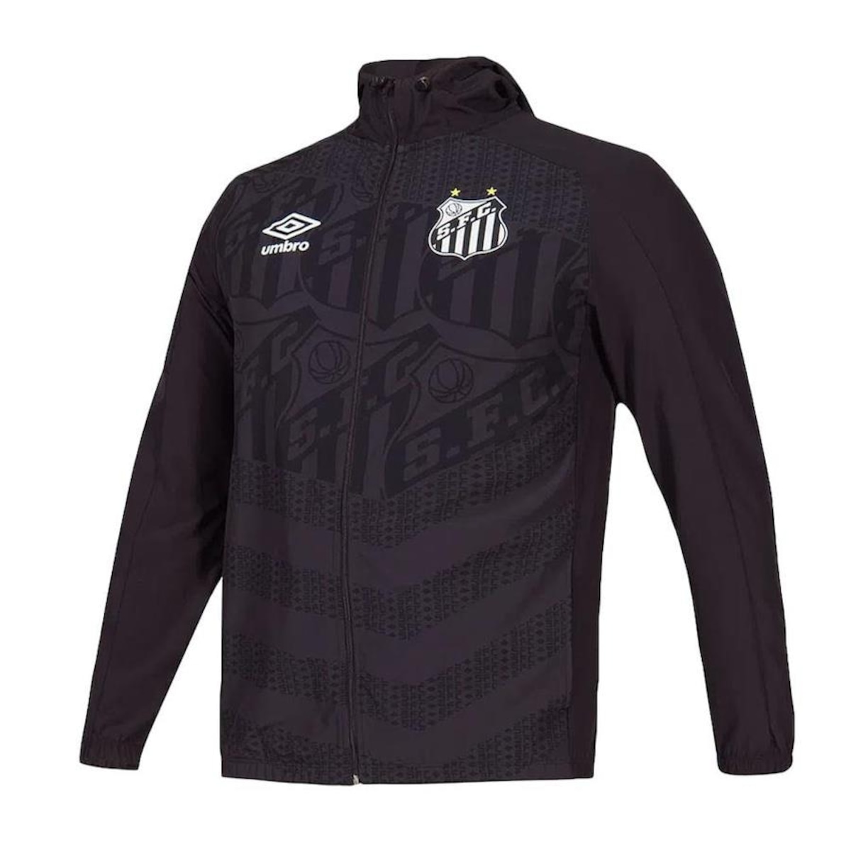 Jaqueta de Treino Umbro Santos Corta-Vento 2022 Masculina Centauro