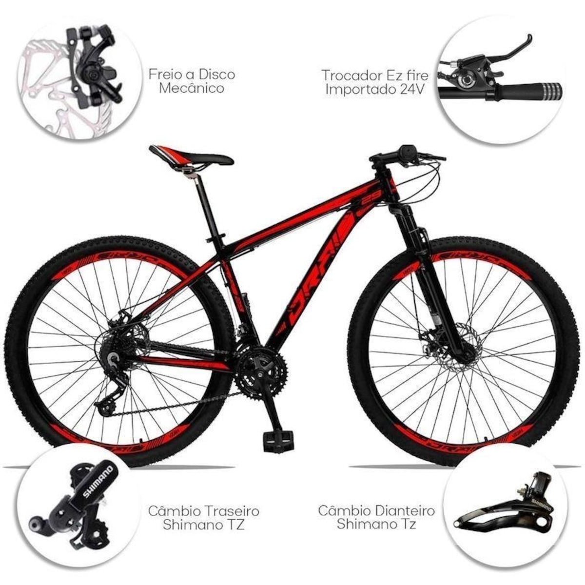 Cupom Netshoes Bicicleta Mountain Bike Netshoes Bicicletas Aro 29