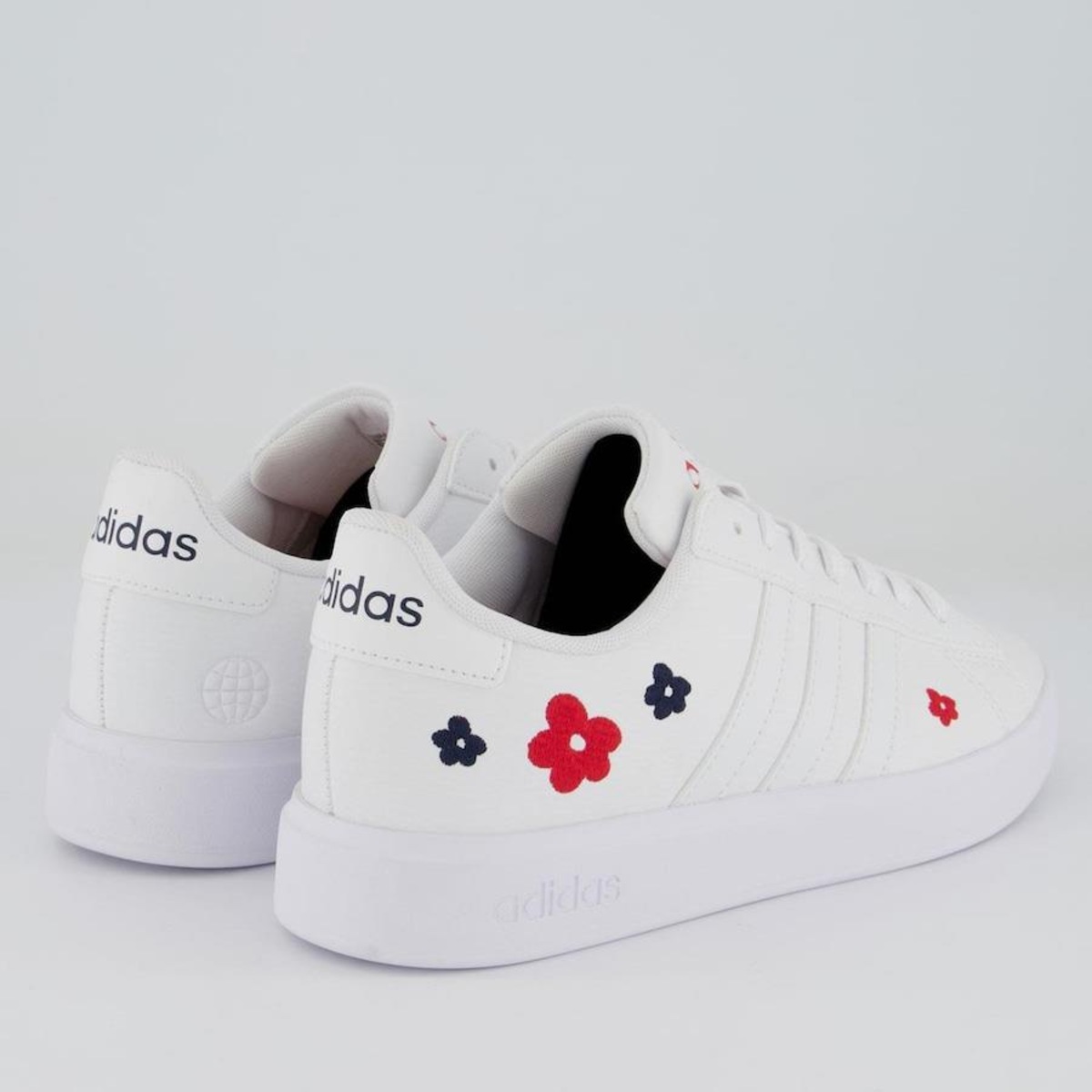 Advantage Base Feminino Adidas Advantage TÃªnis Branco Feminino Da