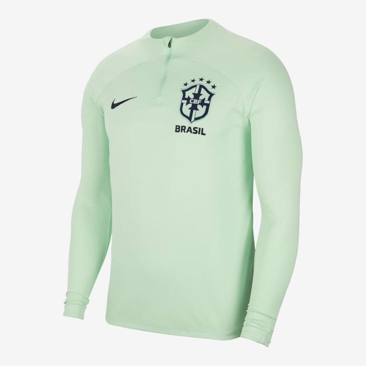 Camiseta Manga Longa do Brasil Academy Pro Nike Masculina Centauro