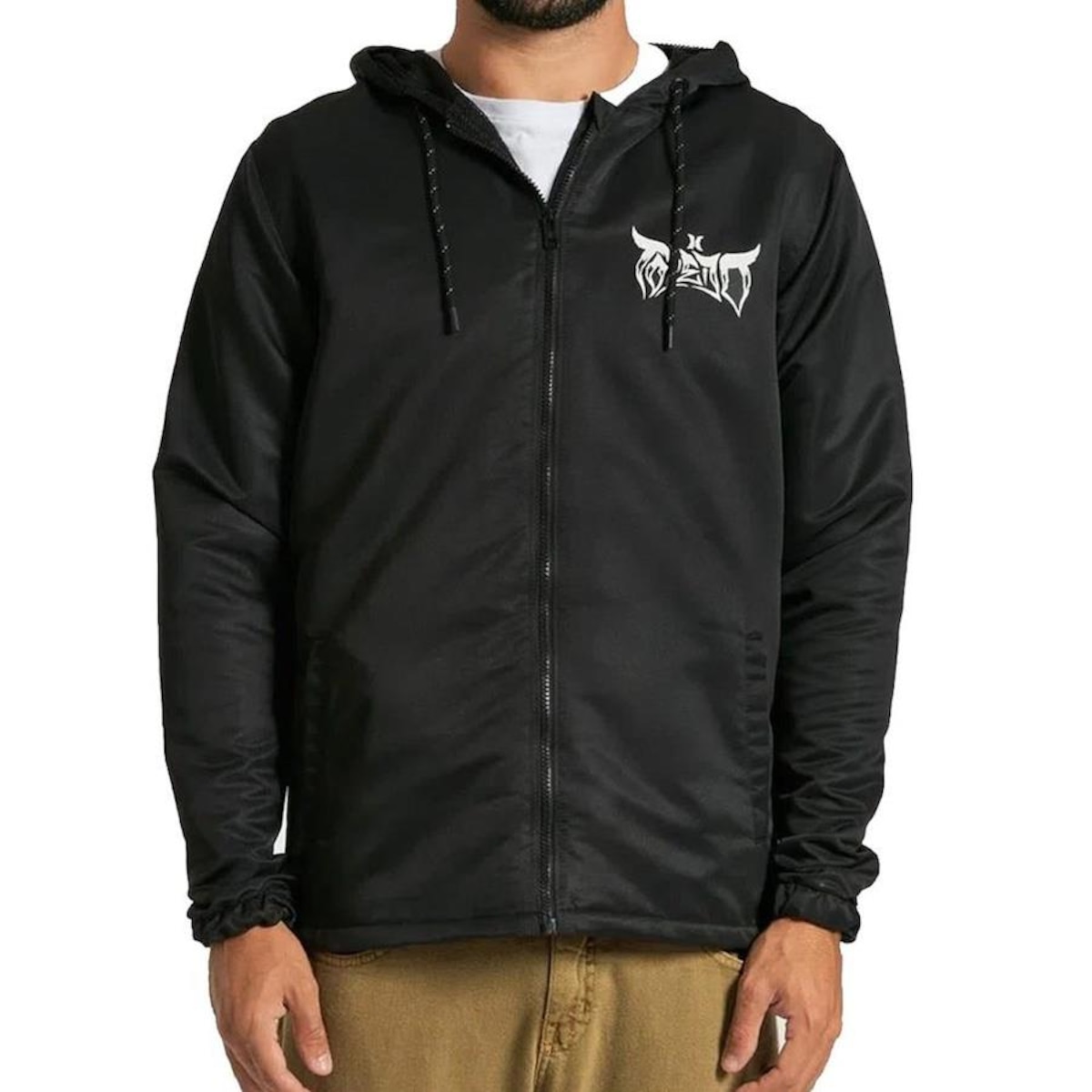 Jaqueta Corta Vento com Capuz Hurley Windbreaker Toledo Players