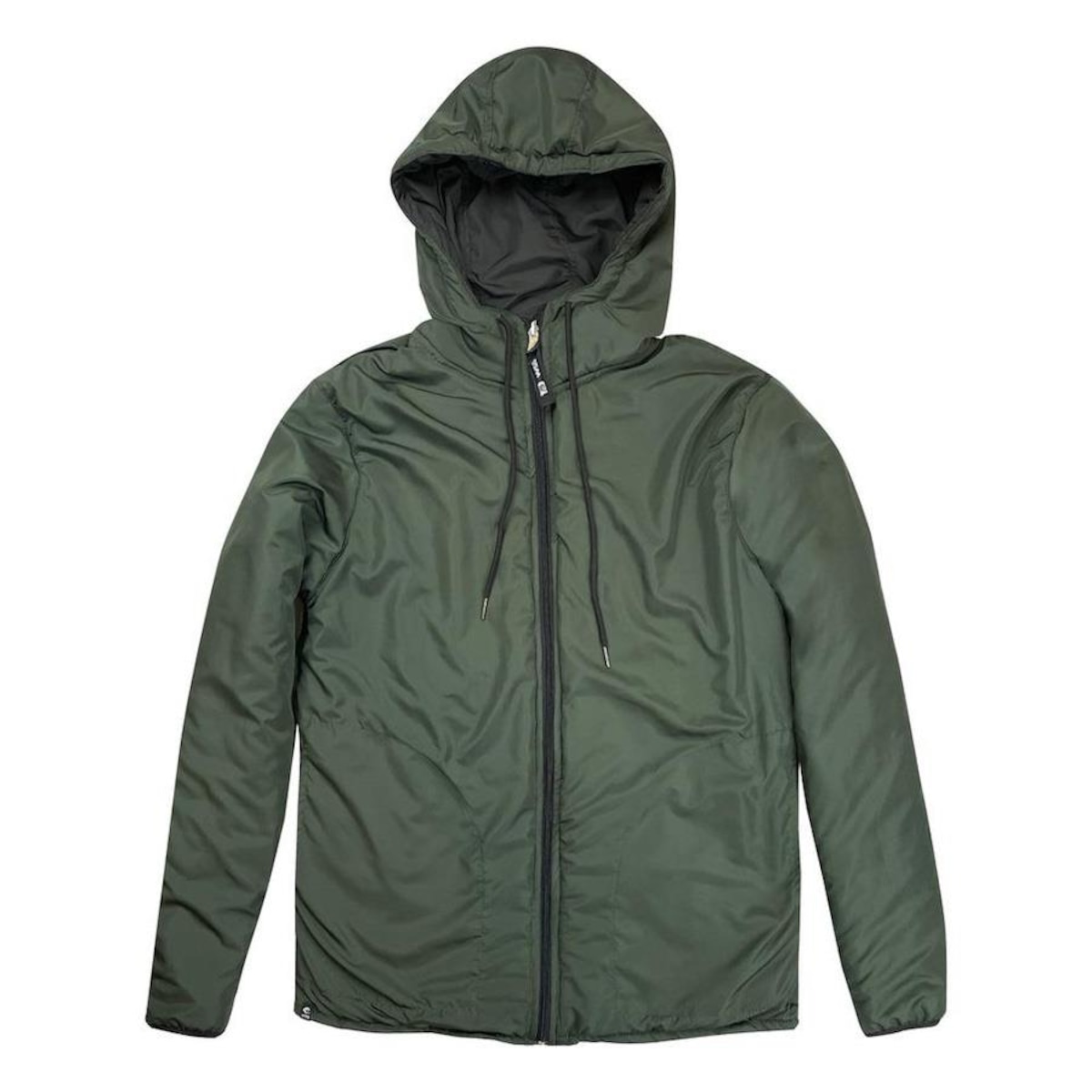 Jaqueta Corta Vento Térmica com Capuz WSS Dupla Face Masculina