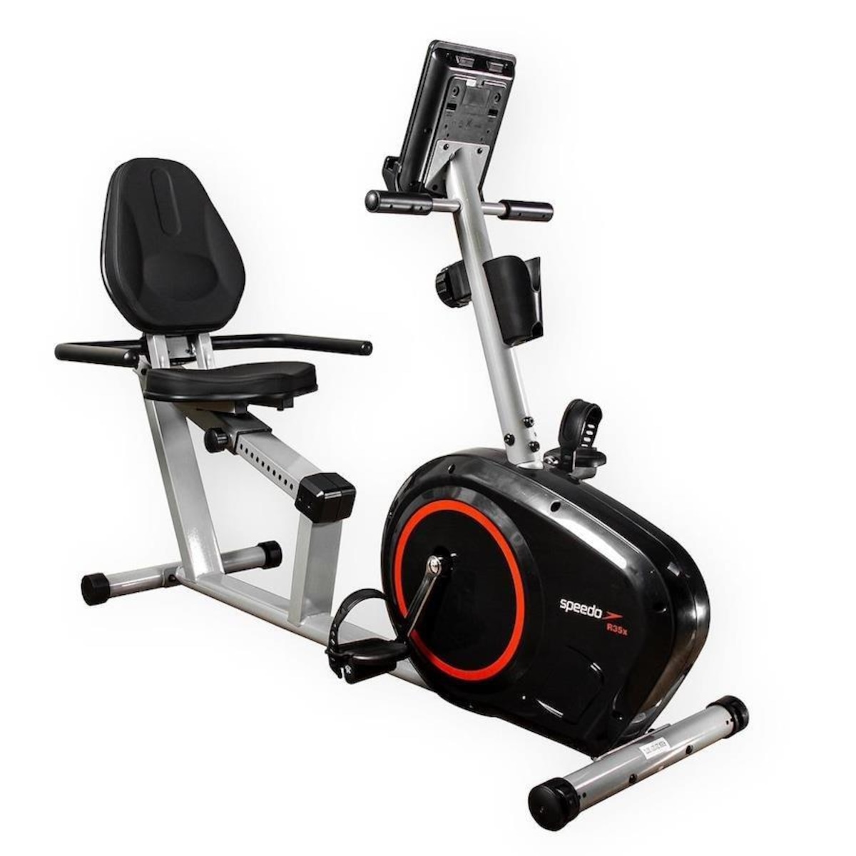 Bicicleta Ergométrica Horizontal Speedo R35X Magnética 8 Níveis De