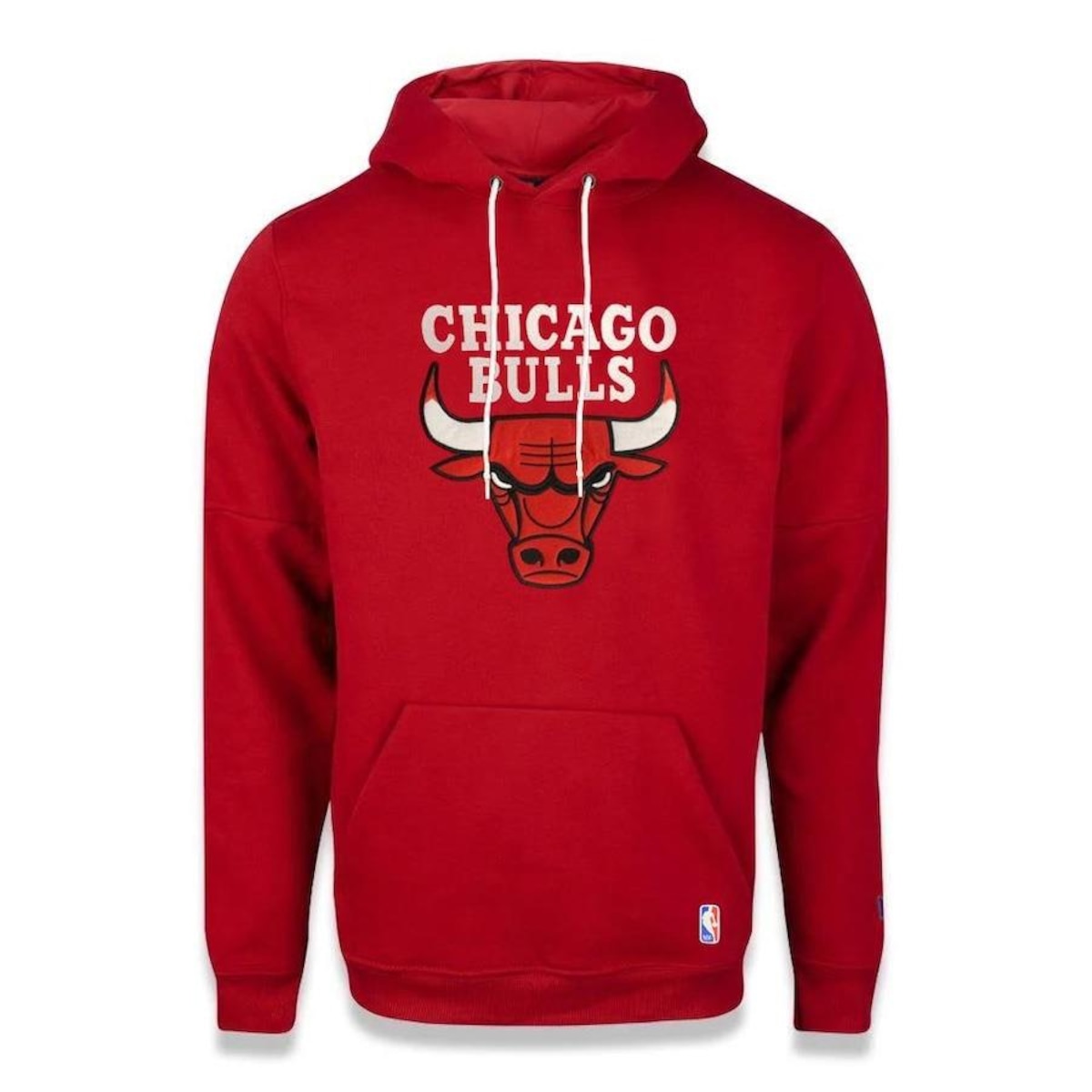 Bulls Masculino Moletom Chicago Bulls Vermelho Moletom New Era