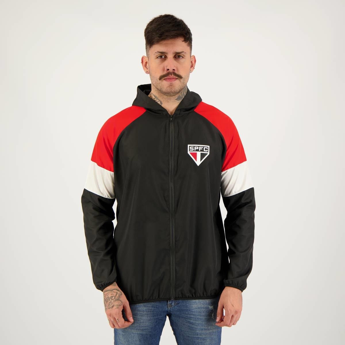 Jaqueta Corta Vento do São Paulo Tricolor Masculino Centauro