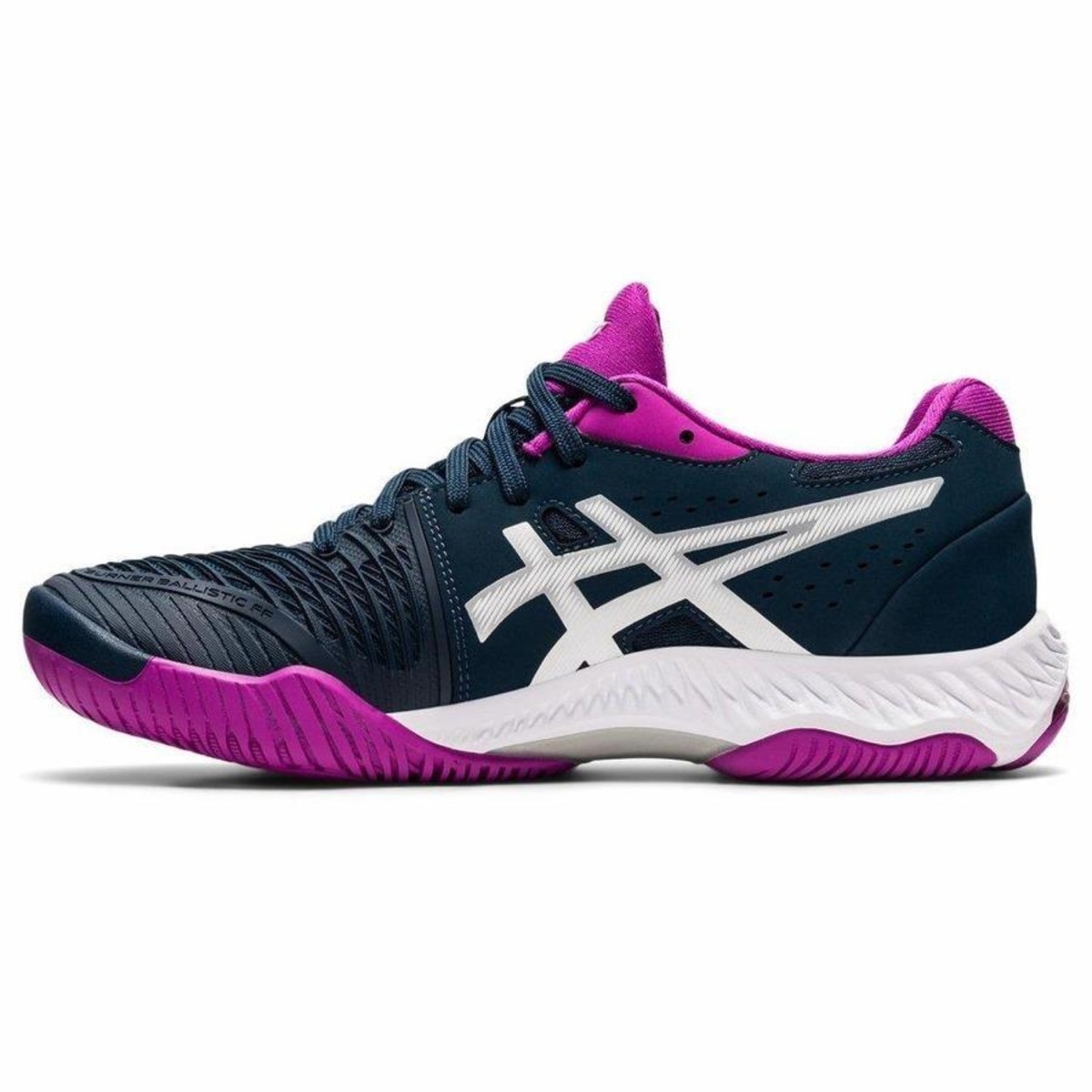 アシックス1051A002 NETBURNER BALLISTIC FF Asics Netburner Ballistic FF M 1051A002-400 shoes Blue