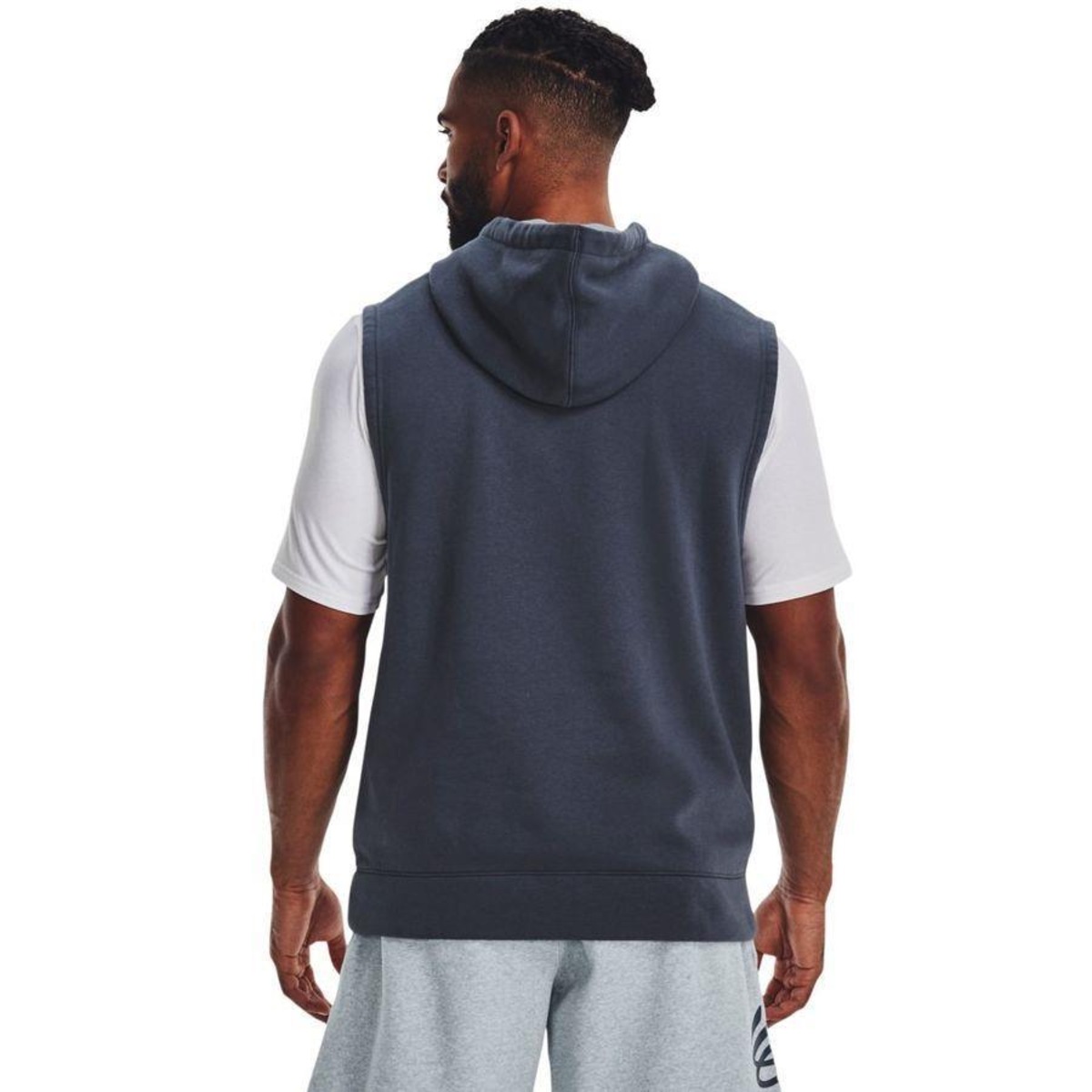 Camiseta Regata Under Armour Curry Fleece Slvls Hoodie - Masculina