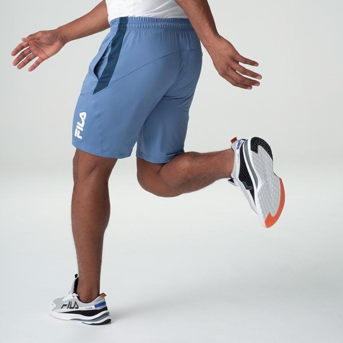 Bermuda Conjunto Da Fila Infantil Masculino Bermuda Fila Sports