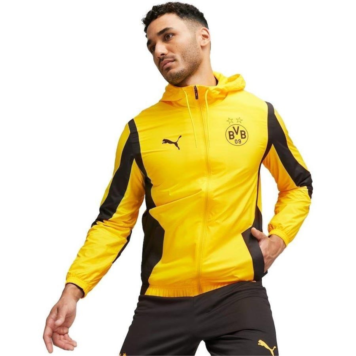 Jaqueta Borussia Dortmund Puma Masculina Centauro