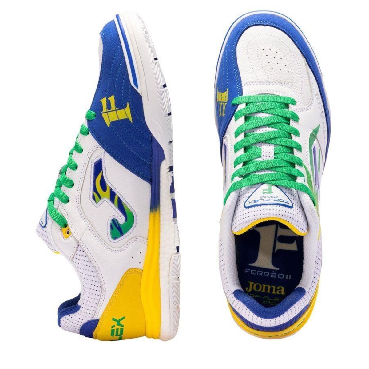 Chuteira Futsal Joma Top Flex Rebound Ferrão - Adulto | Centauro