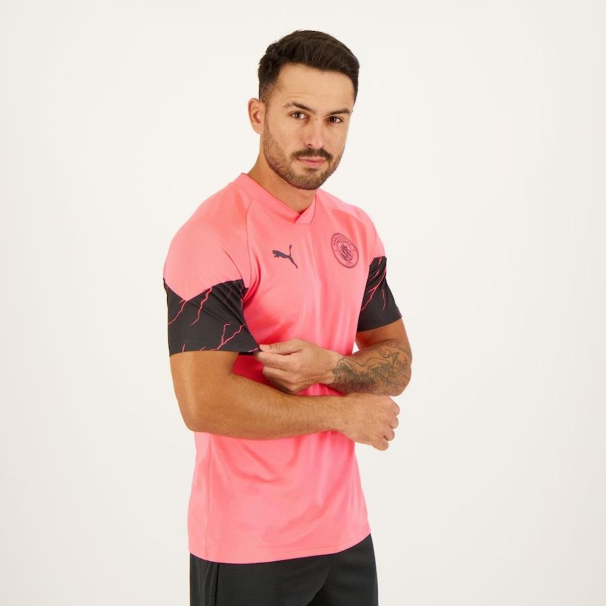 Camisa do Manchester City Treino 2024 Puma - Masculina | Centauro