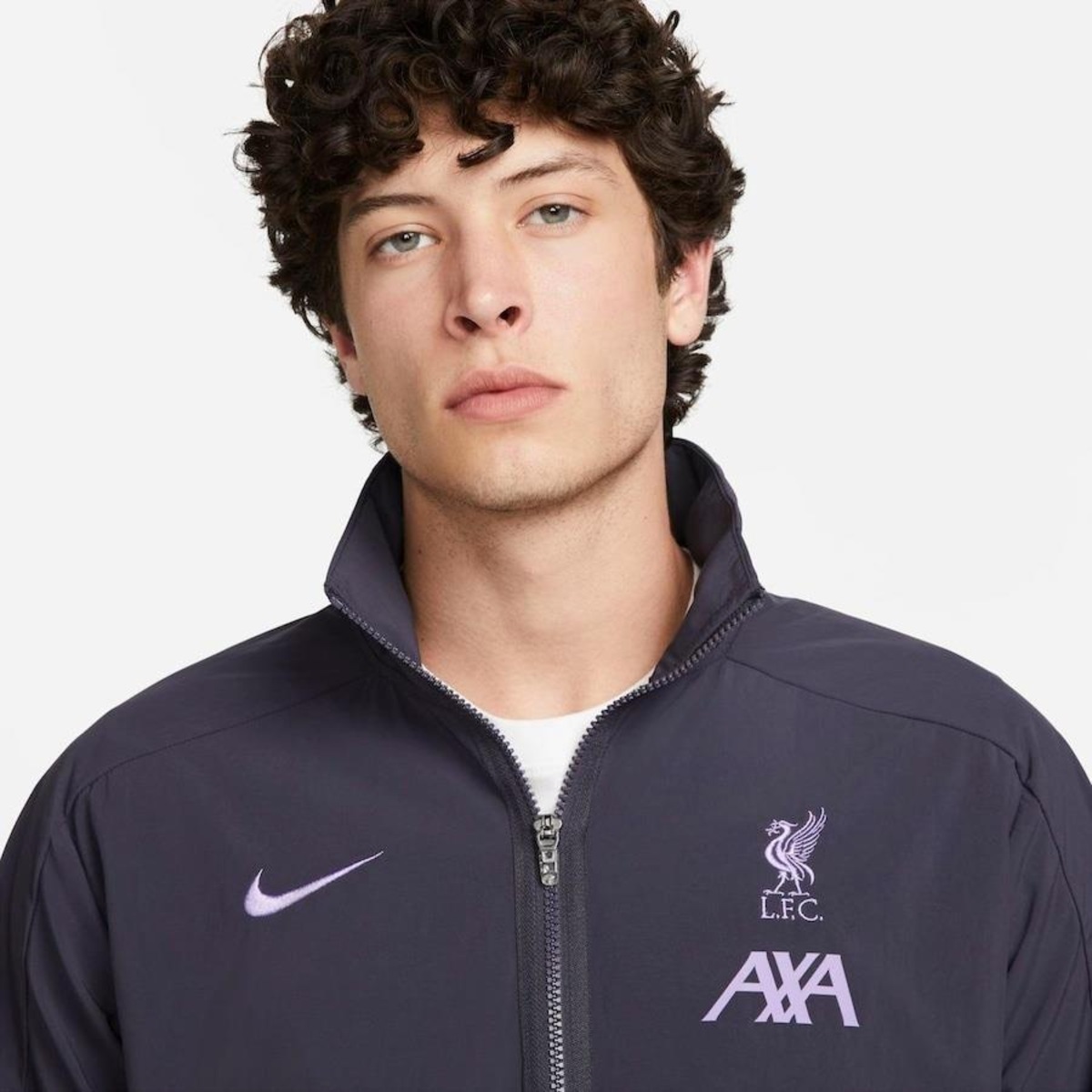 Jaqueta sem Capuz Nike Liverpool Iii Woven Revival - Masculina