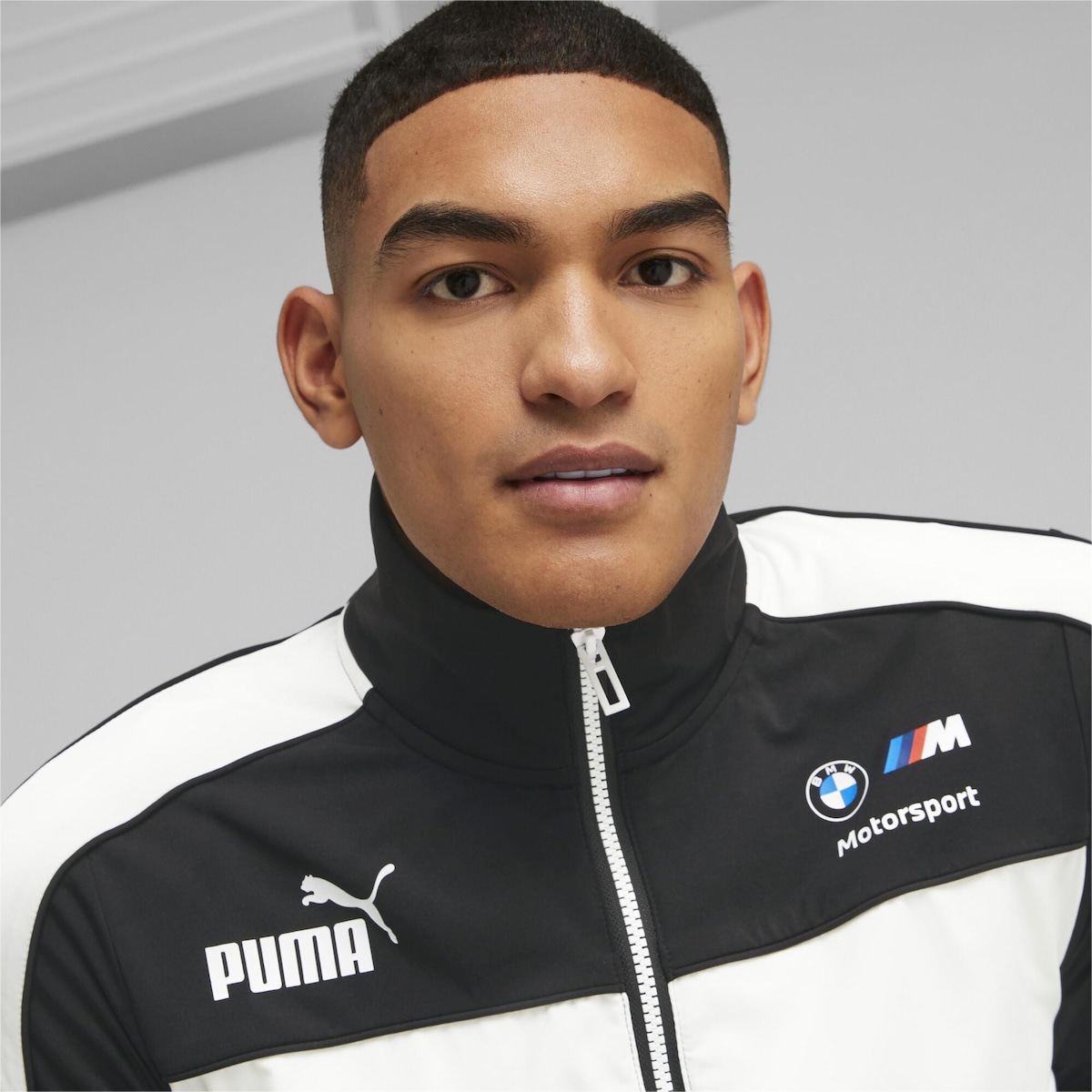Jaqueta Puma BMW M Motorsport MT7 Slim Track - Masculina Jaqueta Puma BMW M Motorsport MT7 Slim Track - Masculina