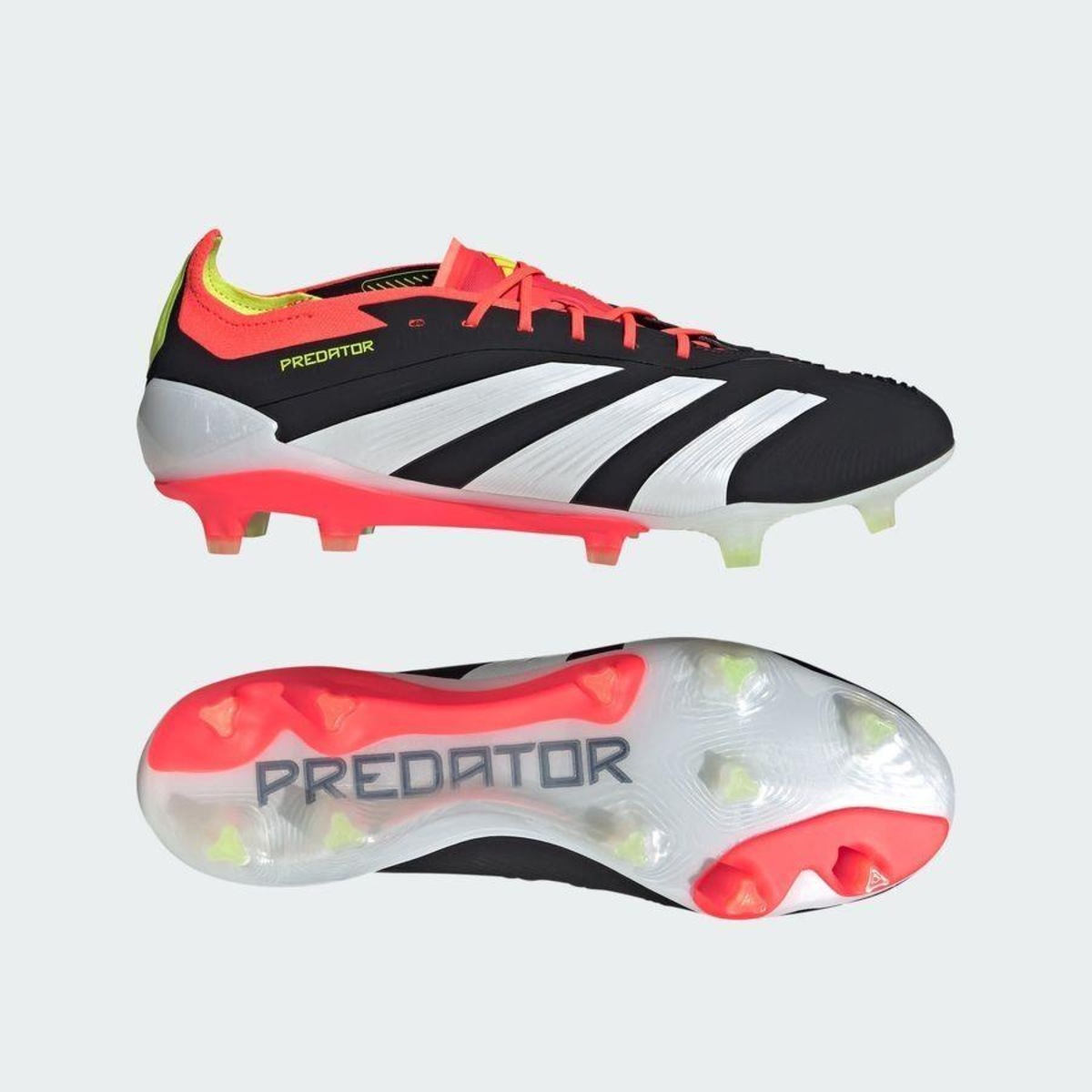 シューズ adidas PREDATOR ELITE FT AG 27.5 Chuteira adidas Predator Elite FT AG Lucid Red-White-Core Black