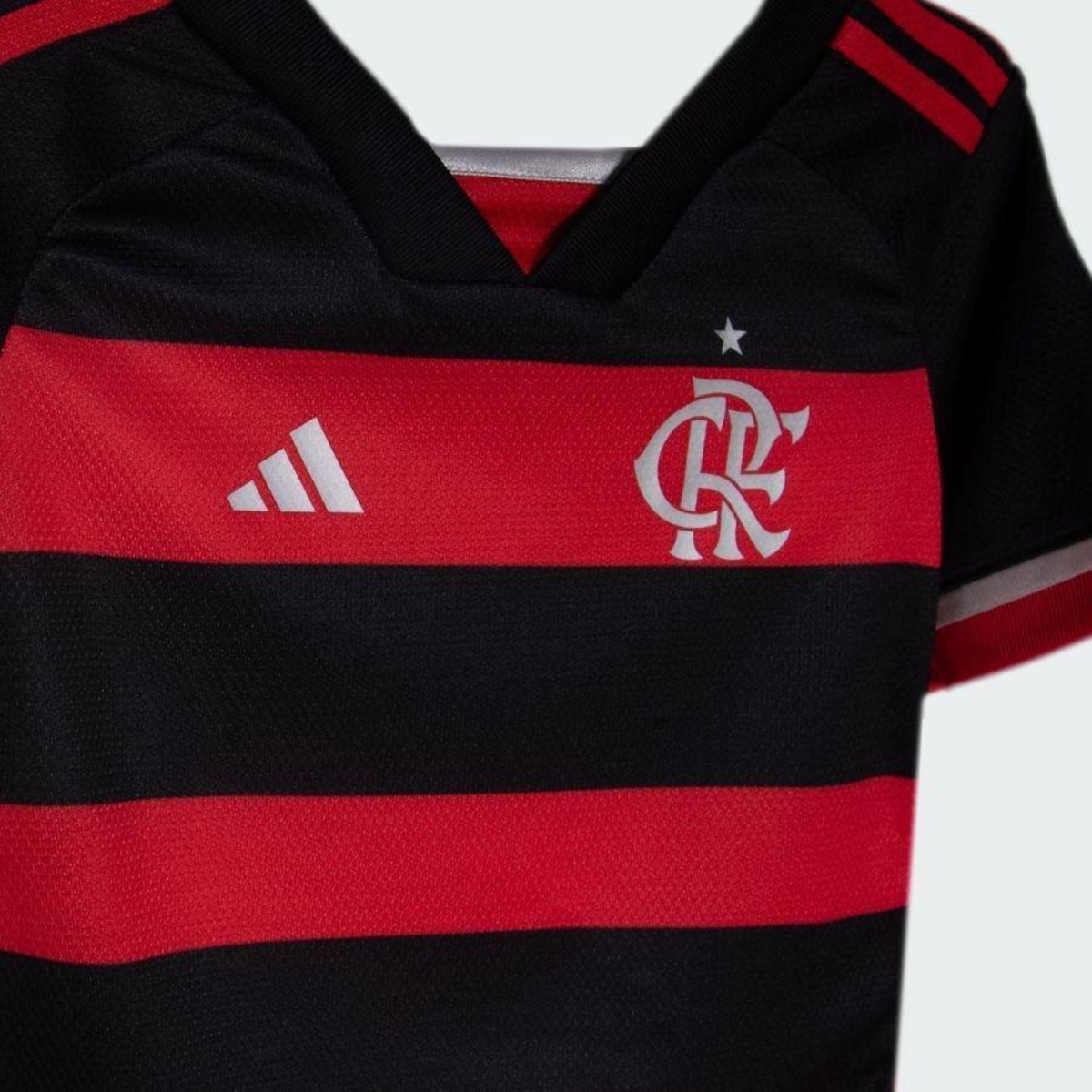 Kit Uniforme 1 de Futebol do Flamengo - Infantil - Foto 7