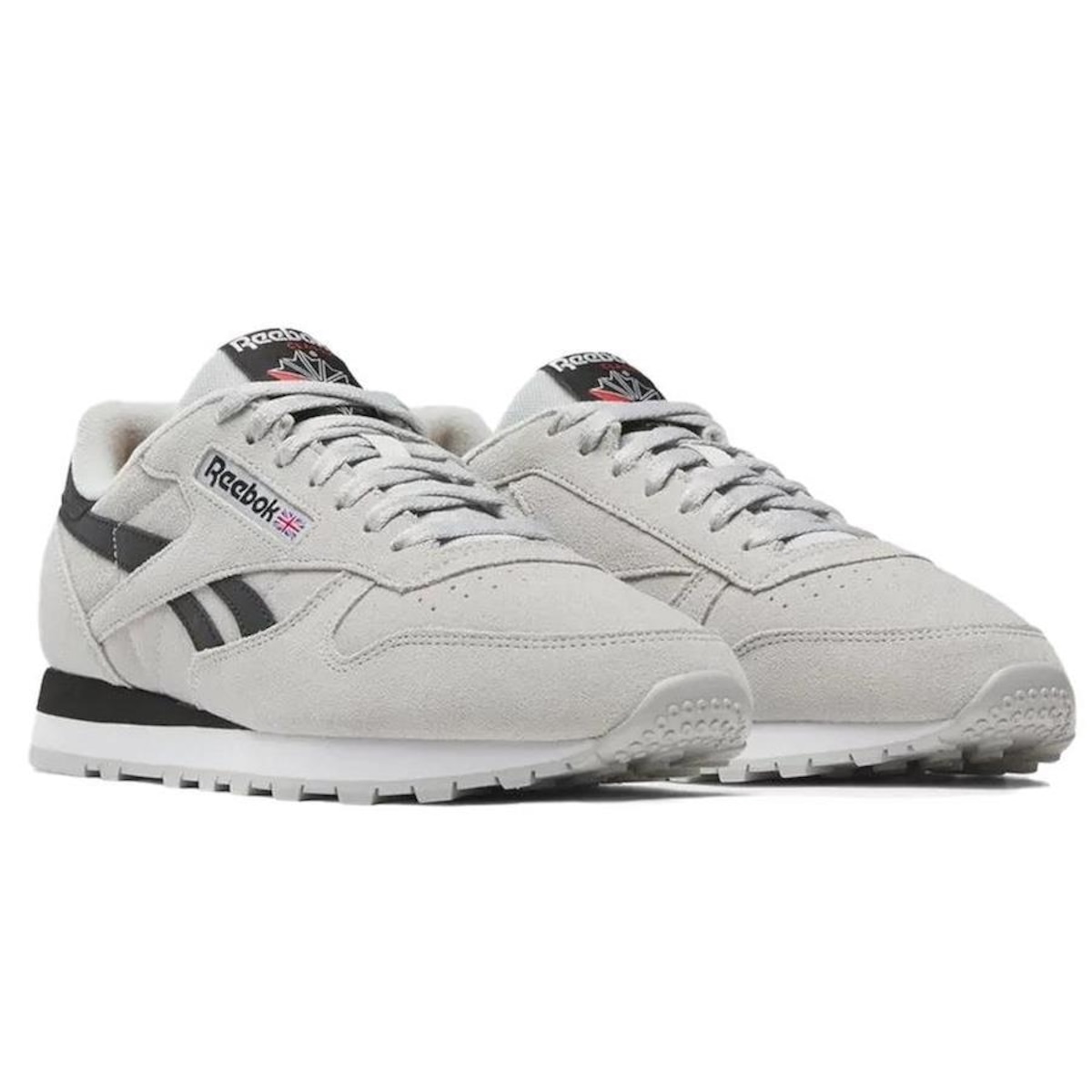 Tênis Reebok Classic Leather Masculino Cinza Centauro