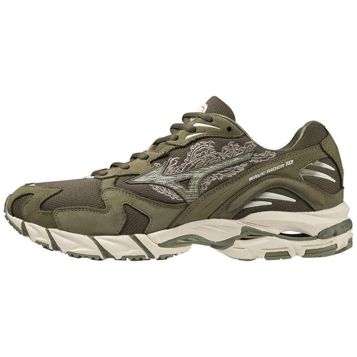 Tênis Mizuno Wave Rider 10 X Maharishi - Unissex | Centauro