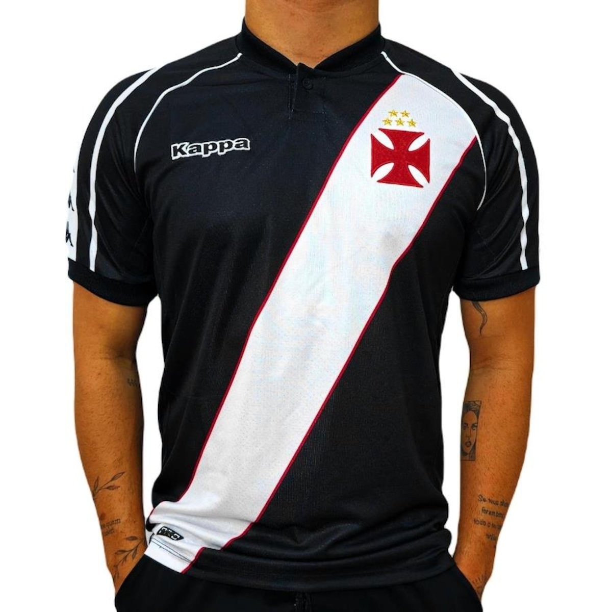 正規98-99 kappa Vasco da Gama away #4】 Camisa Kappa Vasco da Gama
