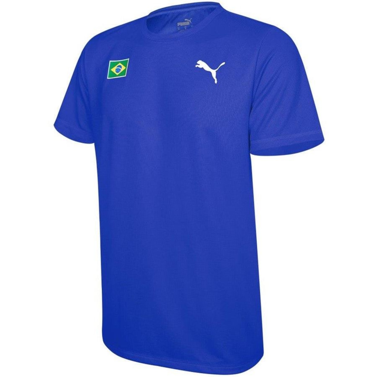 Camiseta Puma Brasil Training Ss Tee Masculina Centauro