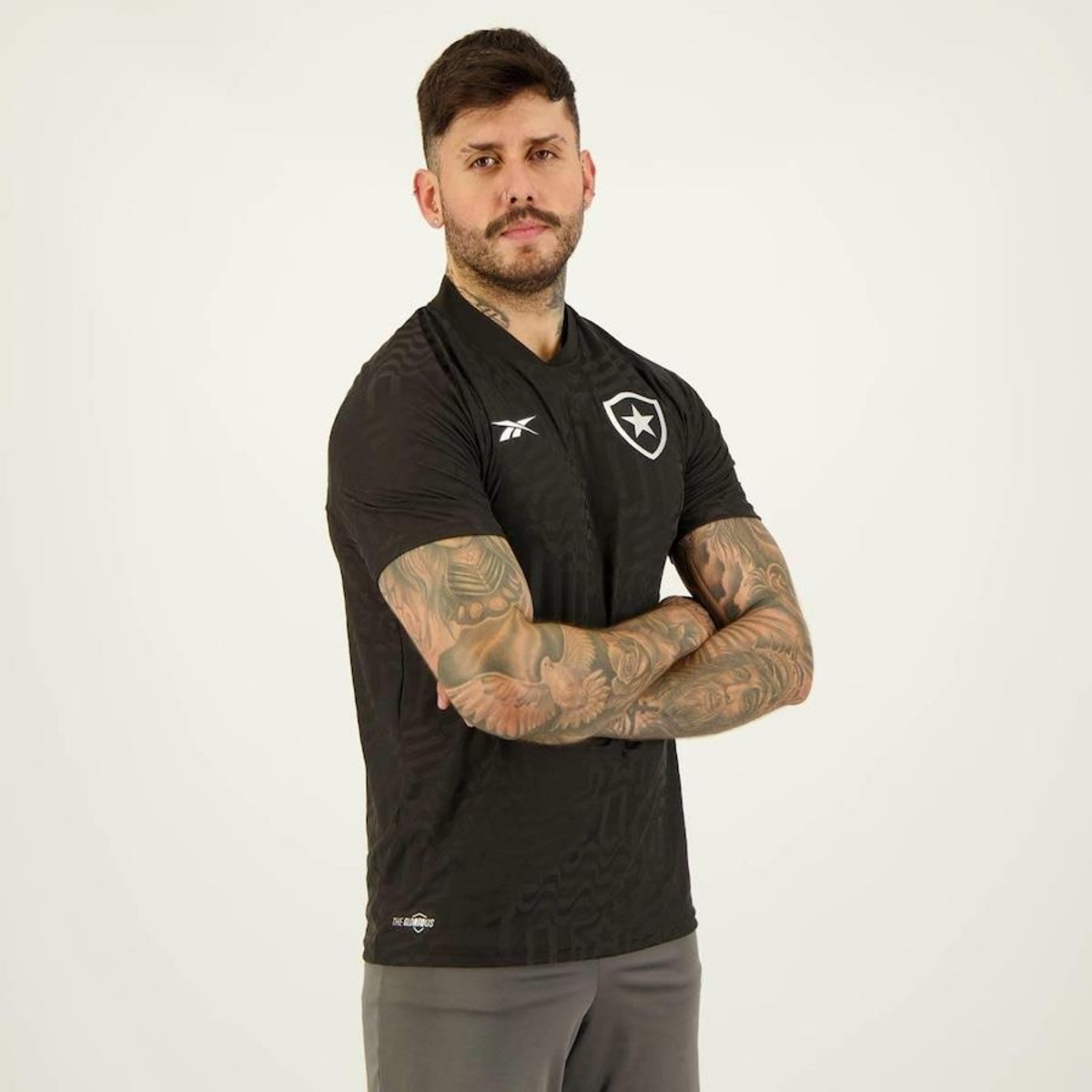 Camisa Reebok Botafogo Ii 2023 47 Jeffinho - Masculina em