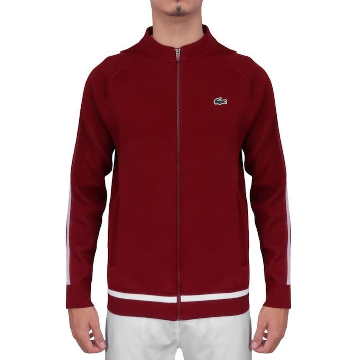 Jaqueta Lacoste Esportiva Tennis Novak Djokovic - Masculina | Centauro