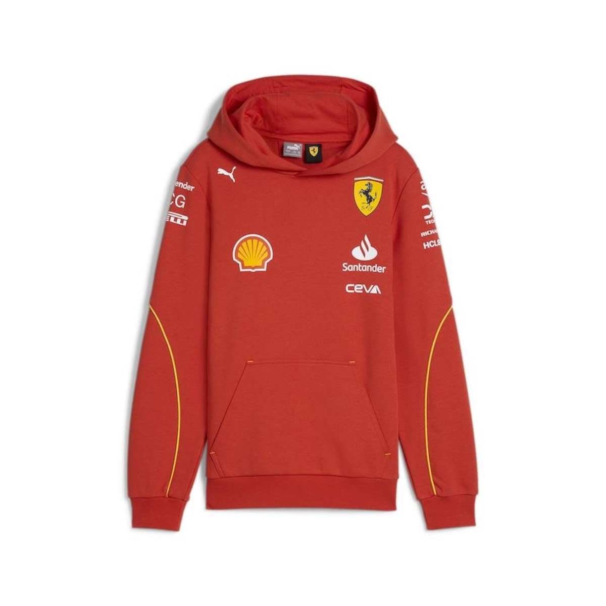 Blusão de Moletom com Capuz Puma Scuderia Ferrari 2024 Collection