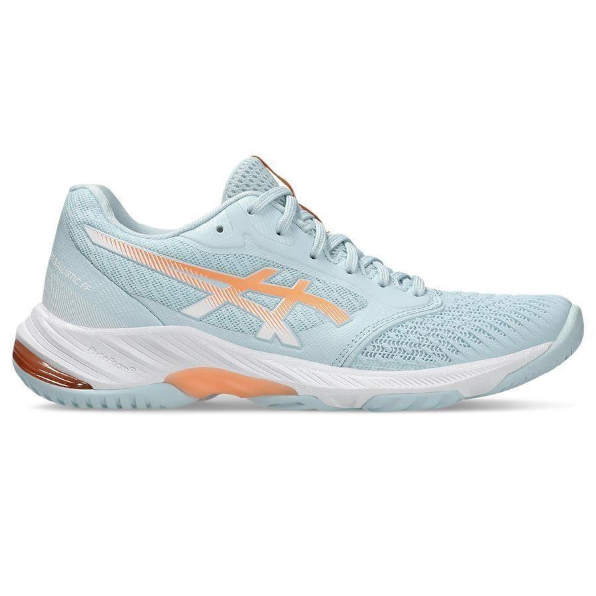 【海外限定】Asics Netburner Ballistic 3 30cm Tênis Asics Netburner Ballistic FF MT 3 Masculino Azul