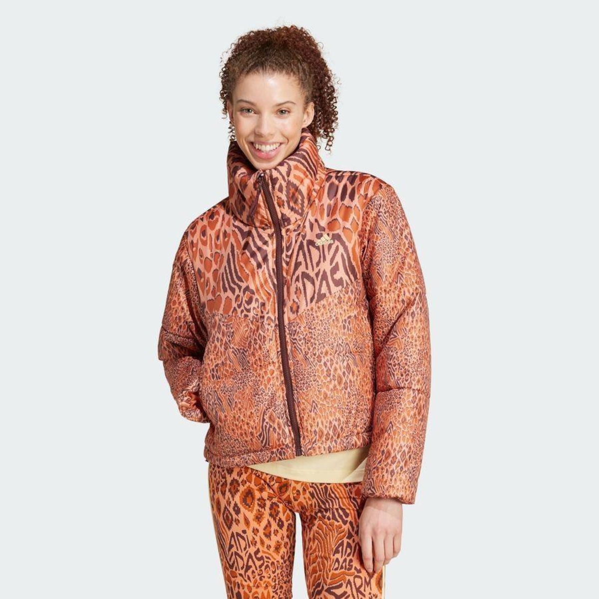 Jaqueta Acolchoada adidas X Farm Rio - Feminina | Centauro