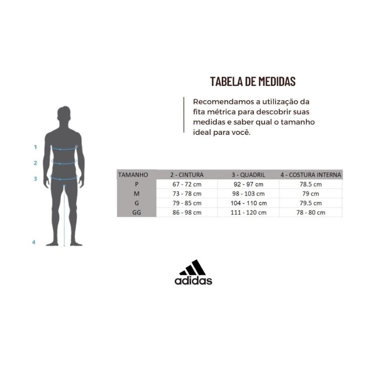 Short Adidas Pacer Knit High - Feminino | Centauro