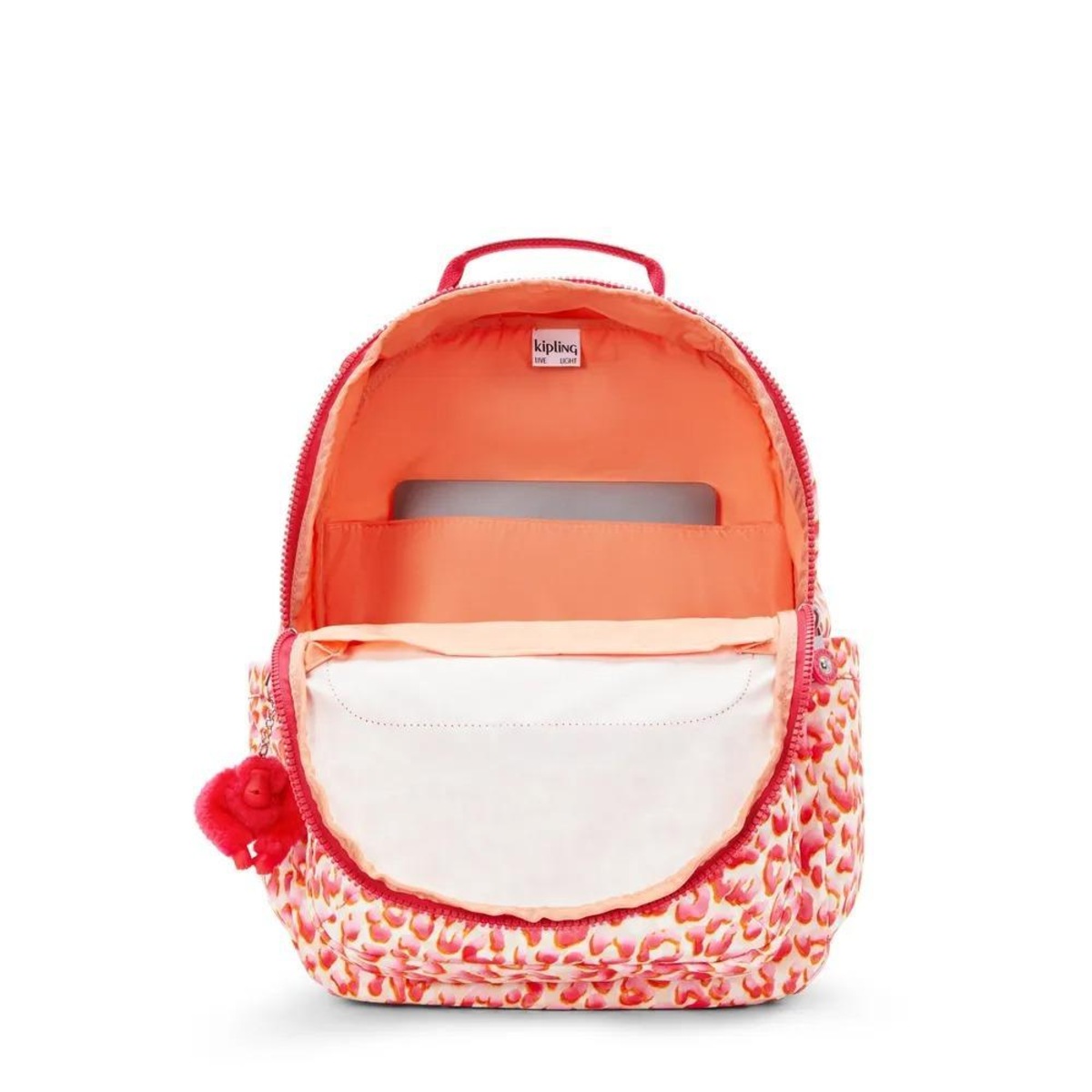 Kipling Vibrant Cheetah Seoul  Backpack nwt Seoul Extra Large Metallic 17 main image 4