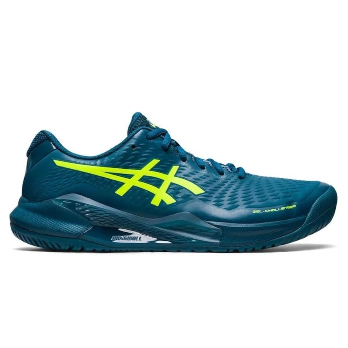 シューズ(男性用) asics GEL-CHALLENGER14 INDOOR Tênis Asics Gel Challenger 14 Marinho e Laranja - ProSpin.com.br
