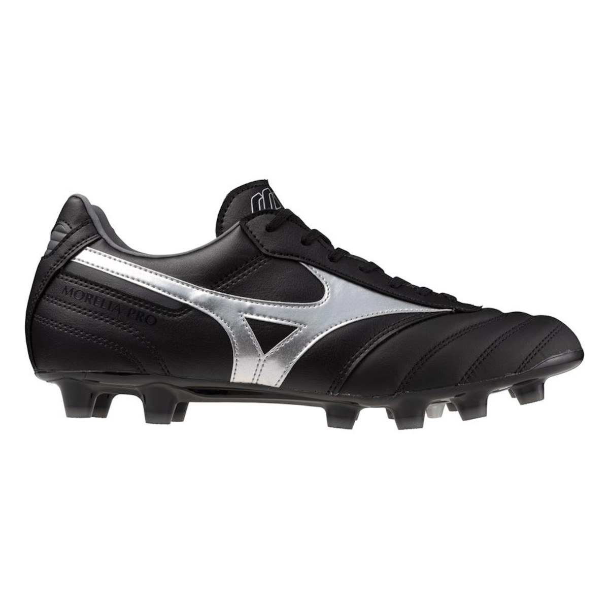 MIZUNO　モレリア　ブラック　PROFESSIONAL　MODEL　26cm Chuteira de Campo Mizuno Morelia Elite Md Ii Pro - Adulto em