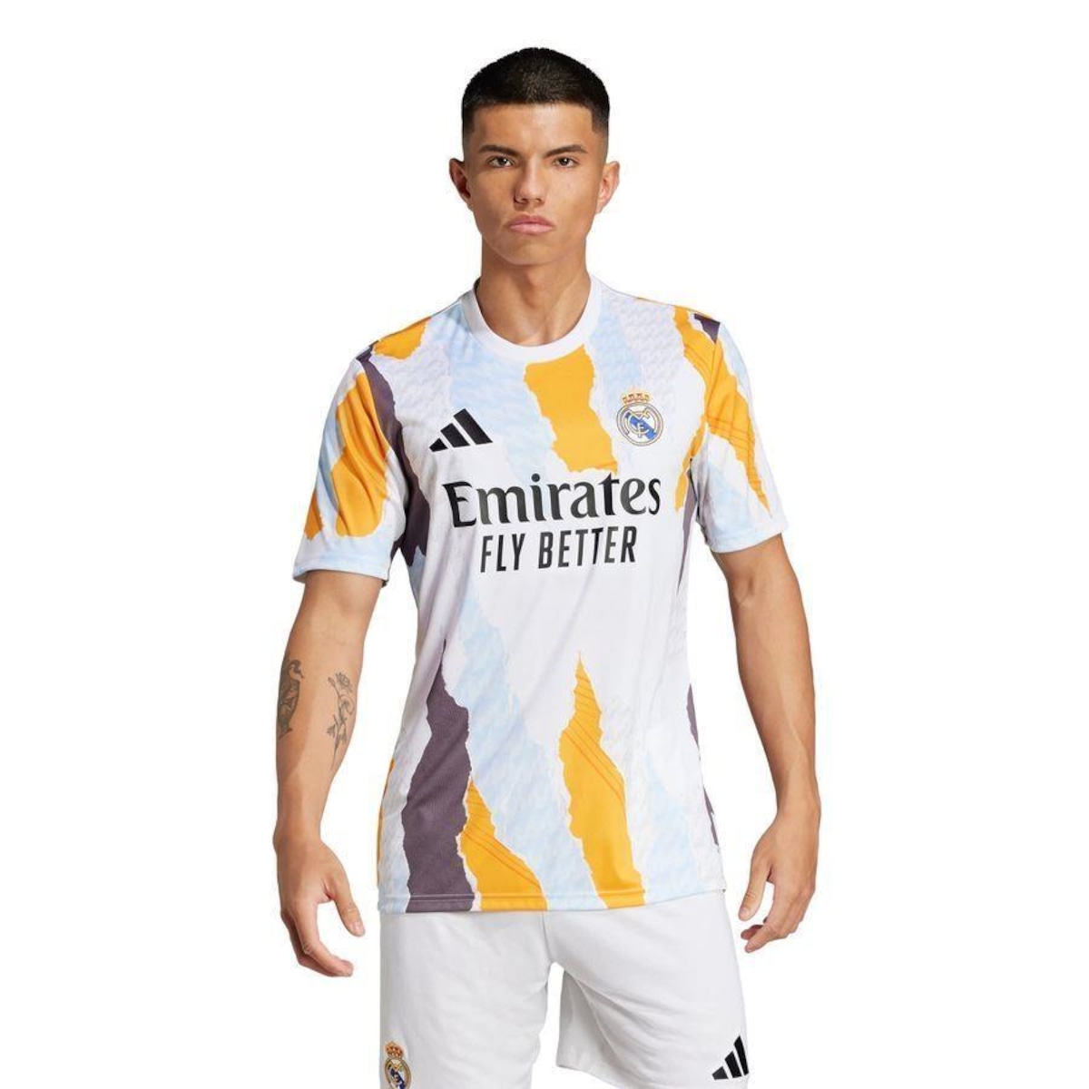 Camisa Real Madrid 24/25 adidas Pré-Jogo - Masculina em Promoção