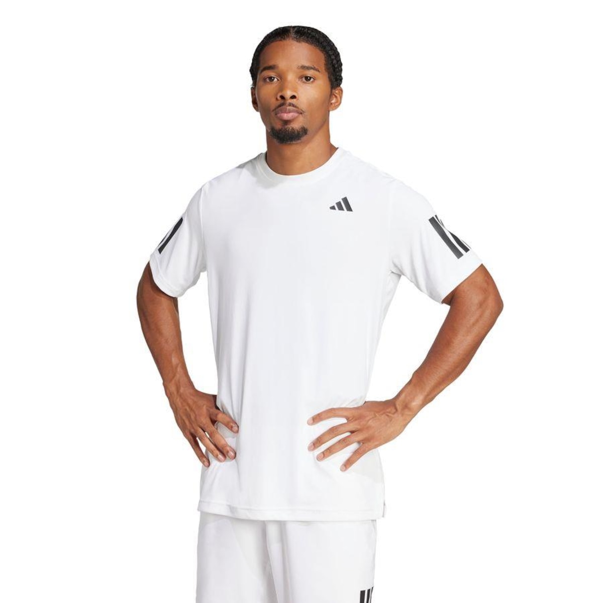 Camiseta adidas Club Tennis Climacool Três Listras - Masculina