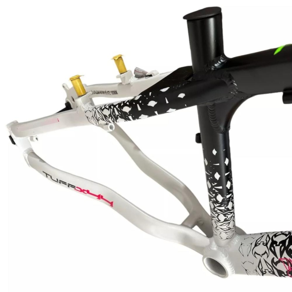 Quadro Vikingx Alumínio Aro 26 Bike Freeride Dirt J. Tuff X-44