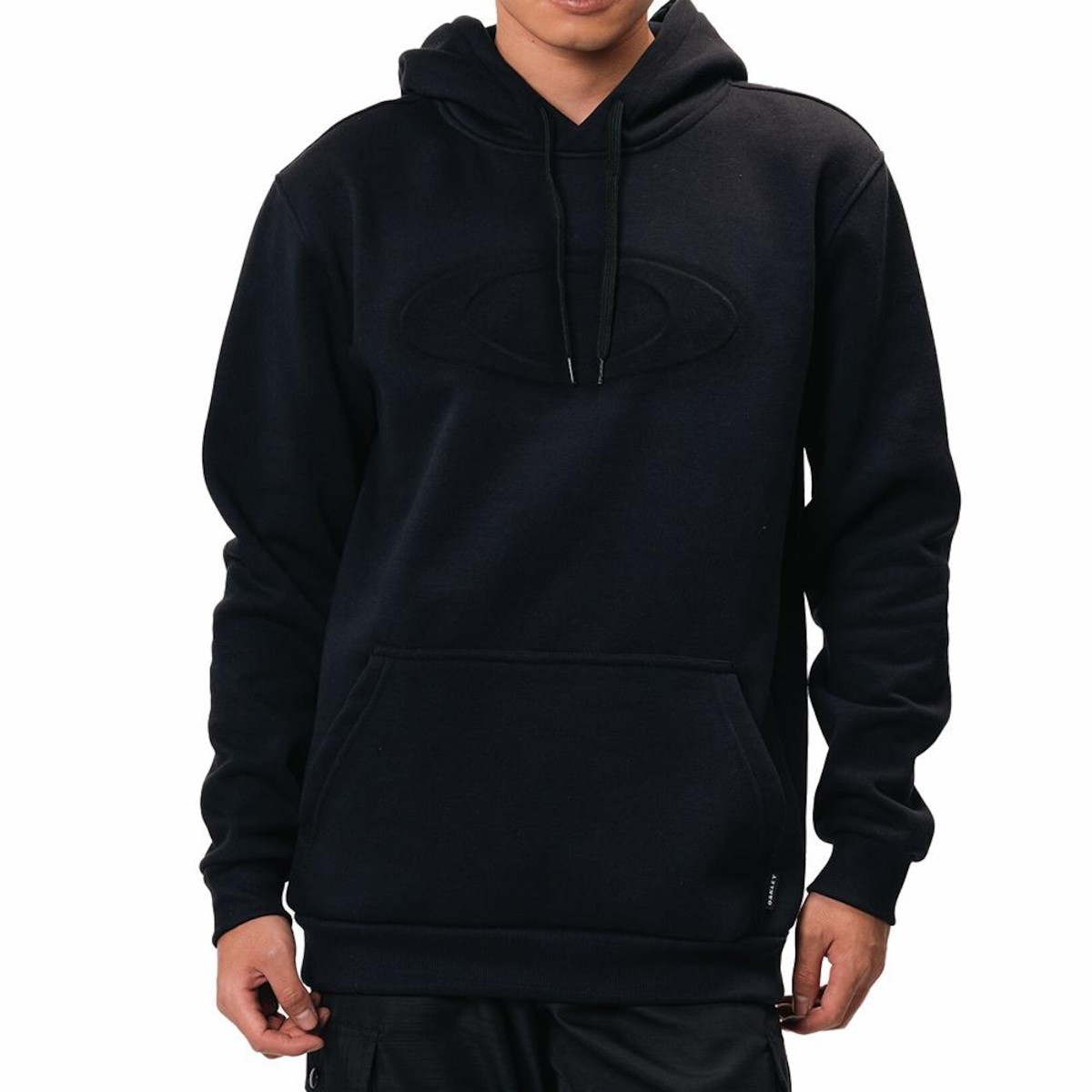 Blusão de Moletom Oakley Canguru Big O 3D Logo WT25 Masculino em