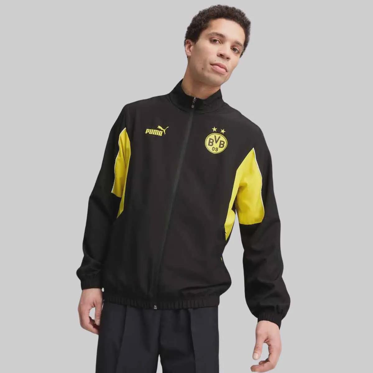 Puma Borussia Dortmund ダウンジャケット Puma King Borussia Dortmund 25/26 Men's Anthem Jacket