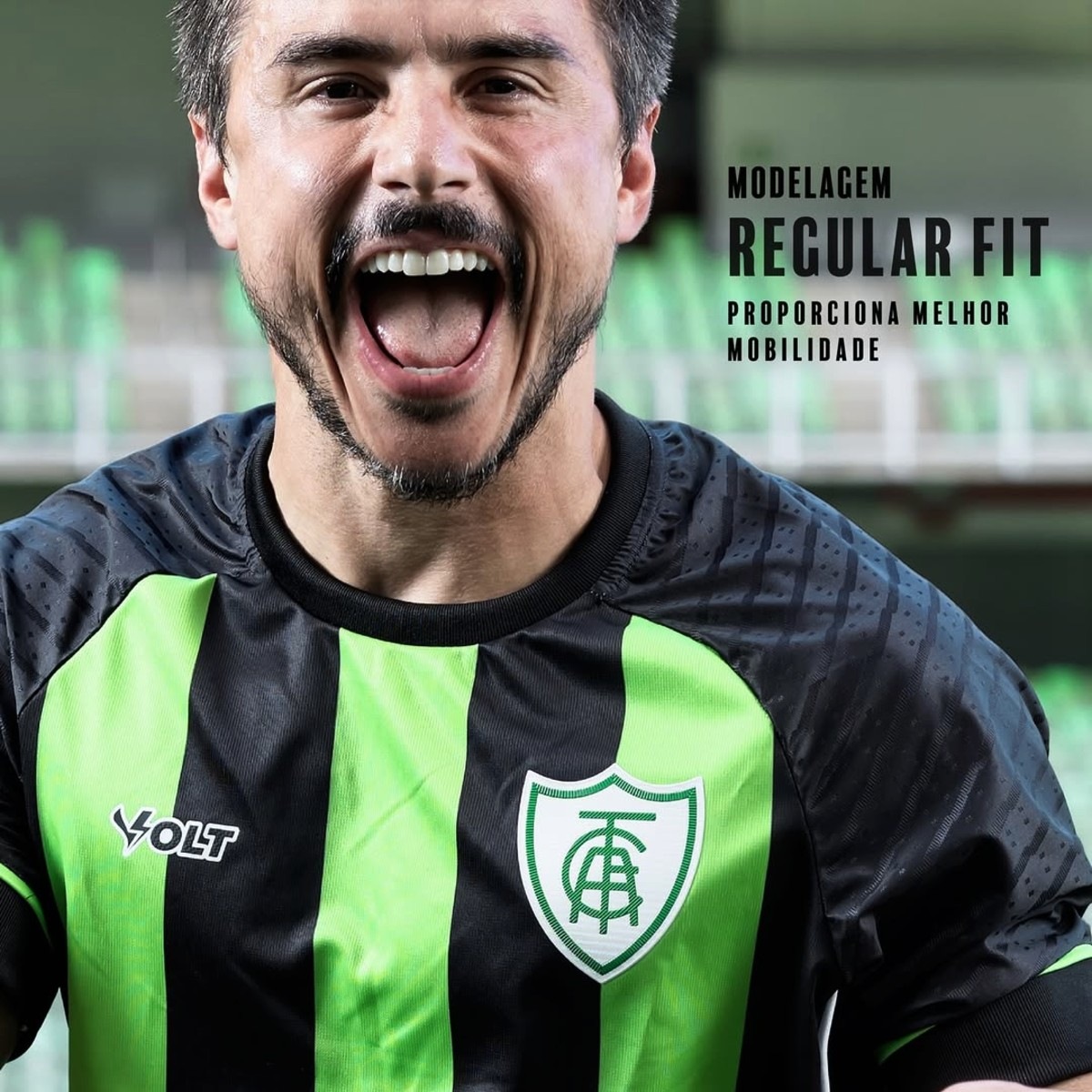 Camisa do América Mineiro Volt 2025 Jogo 1 - Masculina | Centauro