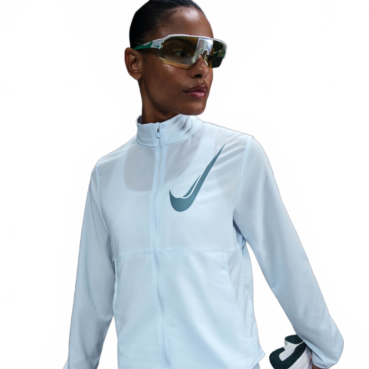 Jaqueta Feminina Nike Dri-FIT Swoosh em Promoção Centauro