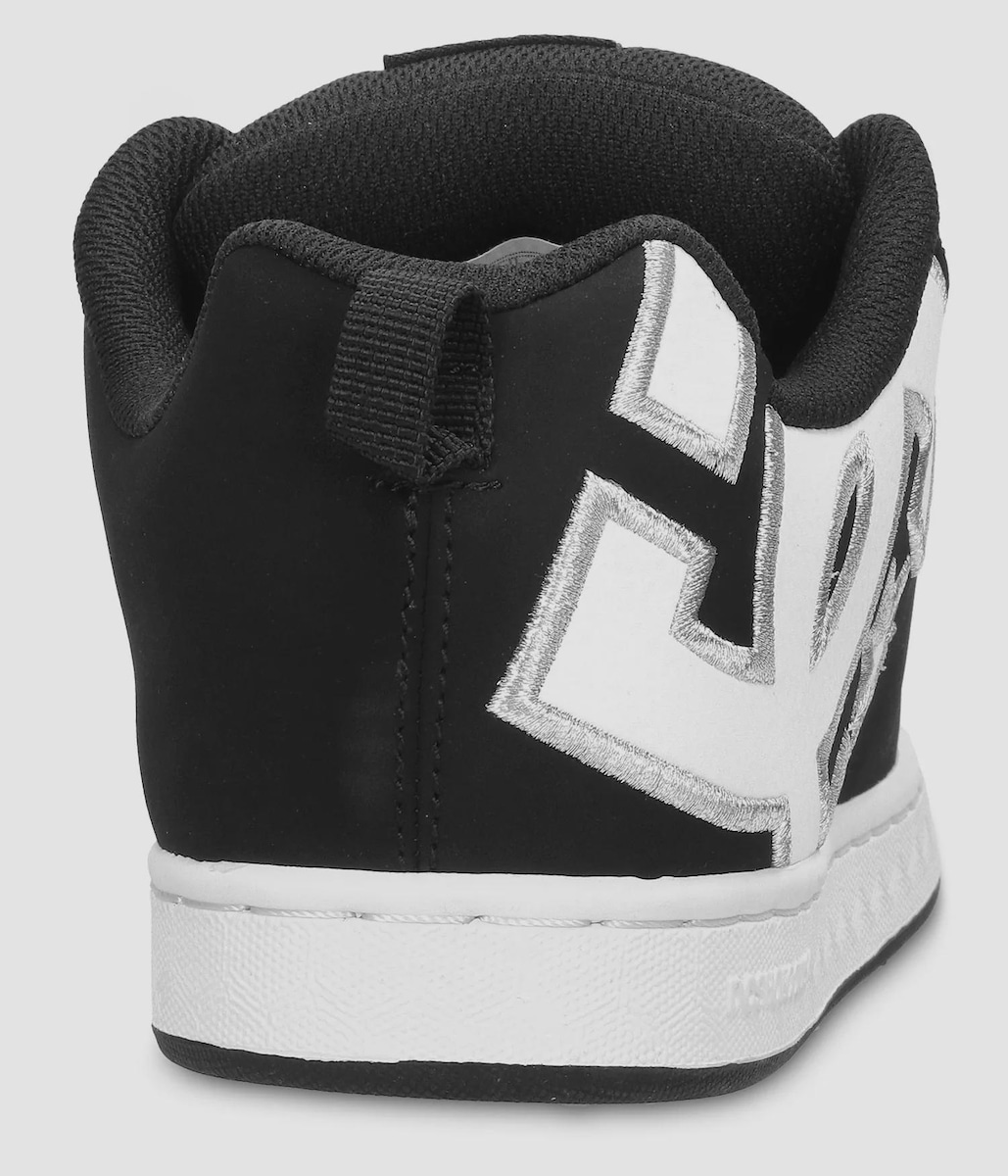 Tênis DC Court Graffik Shoes black white stencil | Centauro