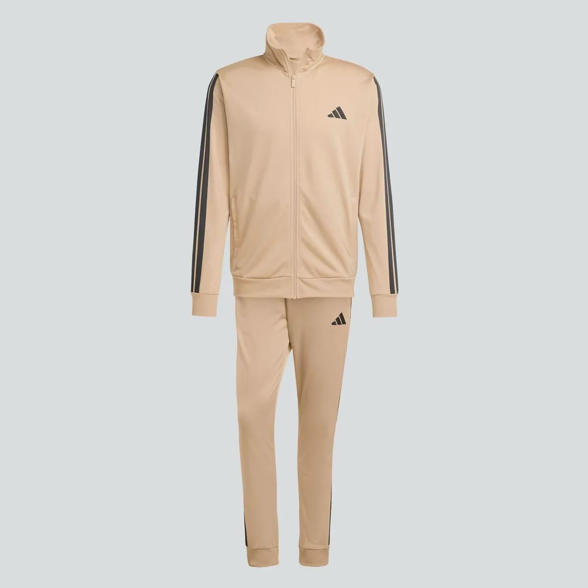 Agasalho Masculino Adidas sem Capuz 3 Stripes - Foto 4