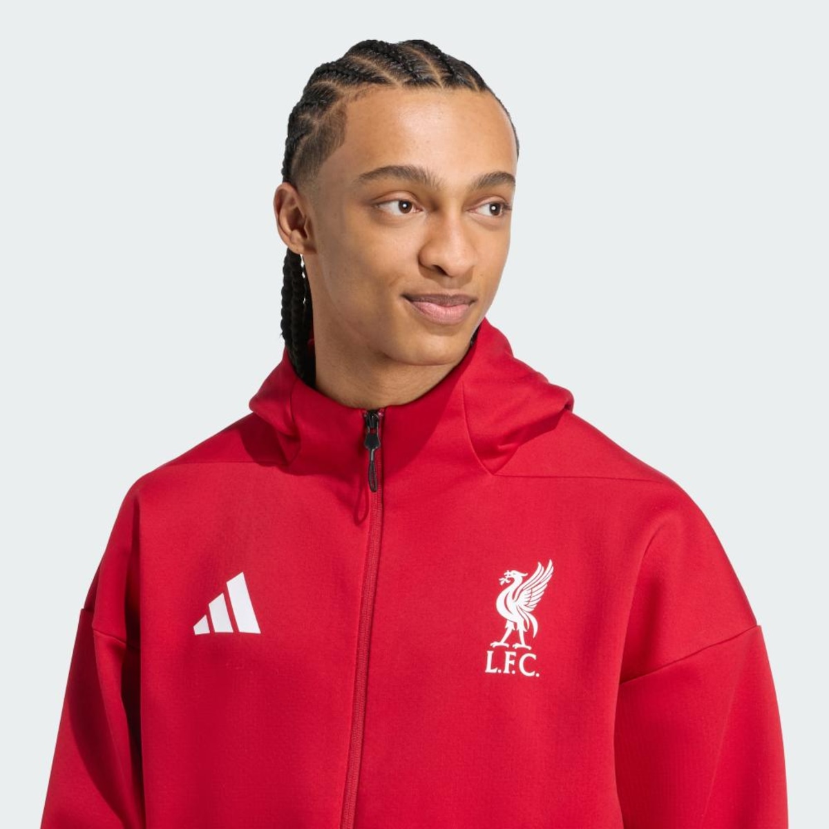 Jaqueta Masculina Hino adidas Liverpool FC Z.N.E. | Centauro