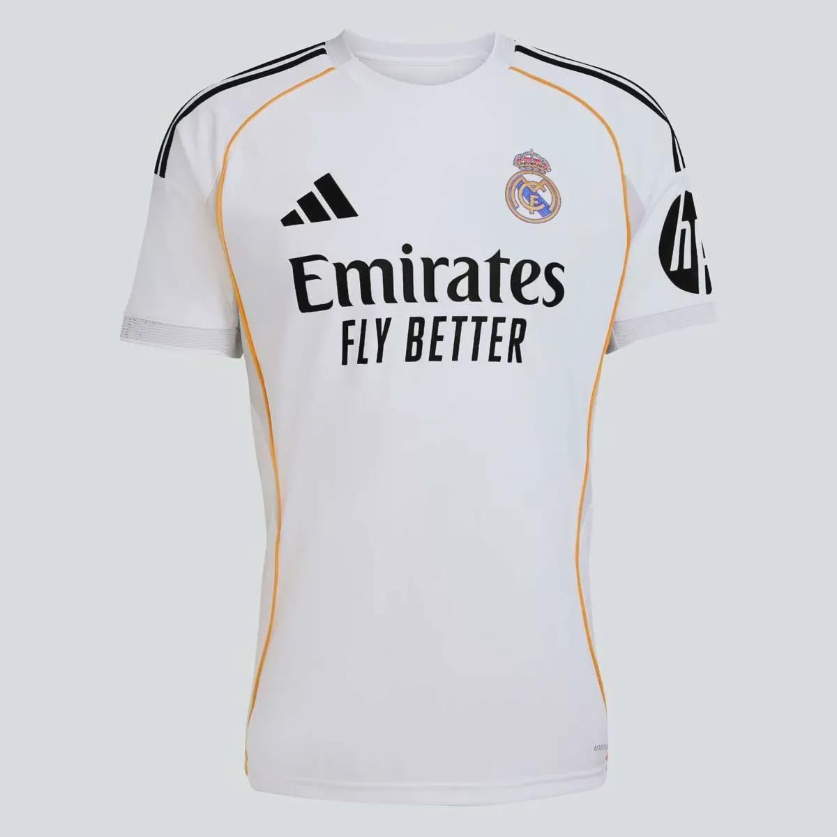Camisa Real Madrid CF Home 25/26 10 Mbappé adidas Masculina | Centauro