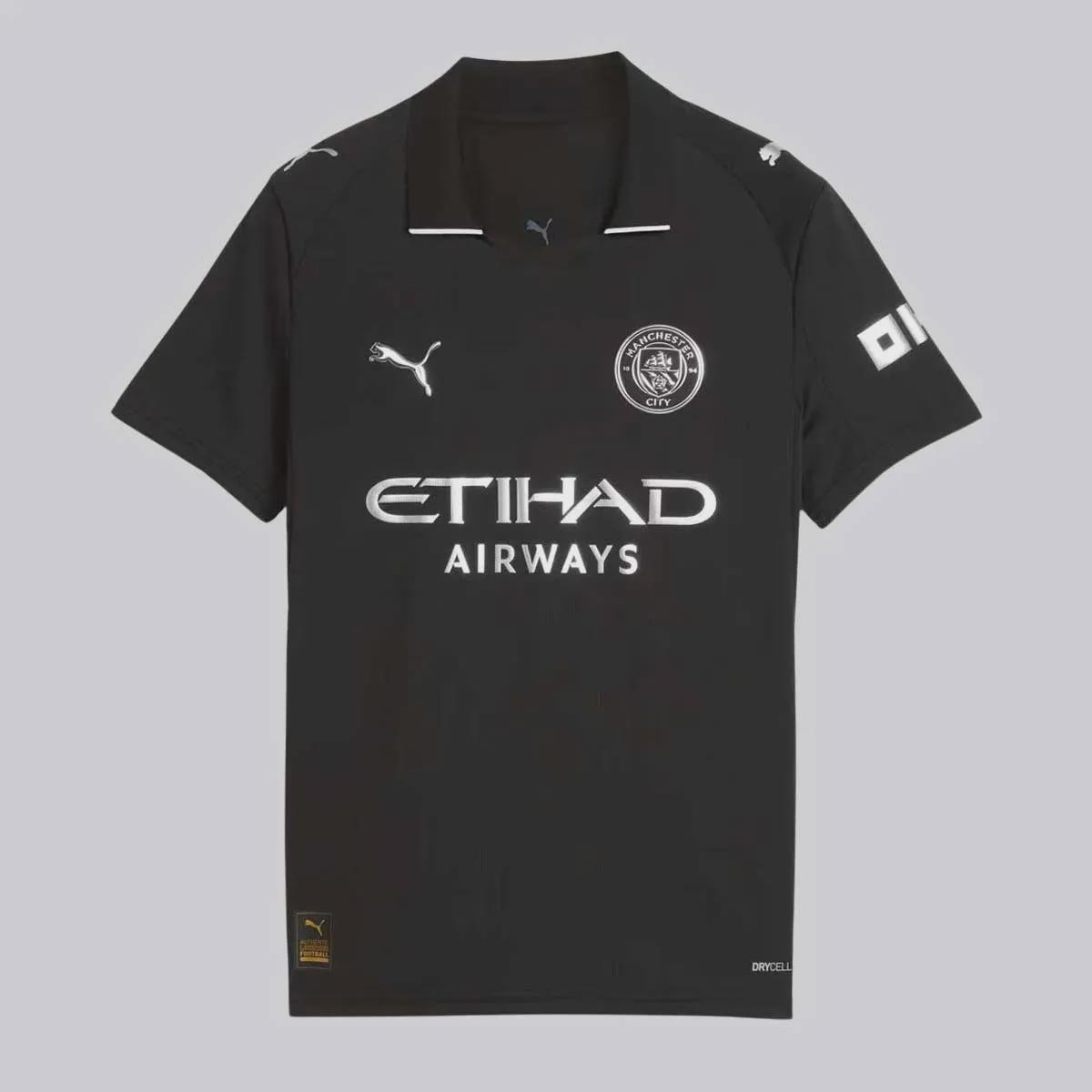 Camisa Manchester City II 2026 9 Haaland Puma Infantil em Promoção