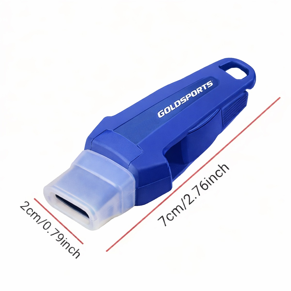 Apito Gold Sports Whale Pro c/ Bocal de Silicone e Cordão de Pescoço - Alta Intensidade Voley - Foto 3