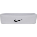 Testeira Nike Swoosh Headband - Azul Marinho com Rosa-Azul Marinho / Rosa-R1 BRANCO/PRETO