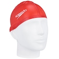 Touca de Natação Speedo Silicone Lisa - Adulto VERMELHO
