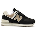 Tênis New Balance 574 Windbreaker - Feminino PRETO/BEGE