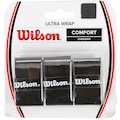 Overgrip Wilson Ultra Wrap - 3 Unidades PRETO