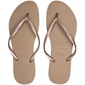 Chinelo Havaianas Slim - Feminino MARROM